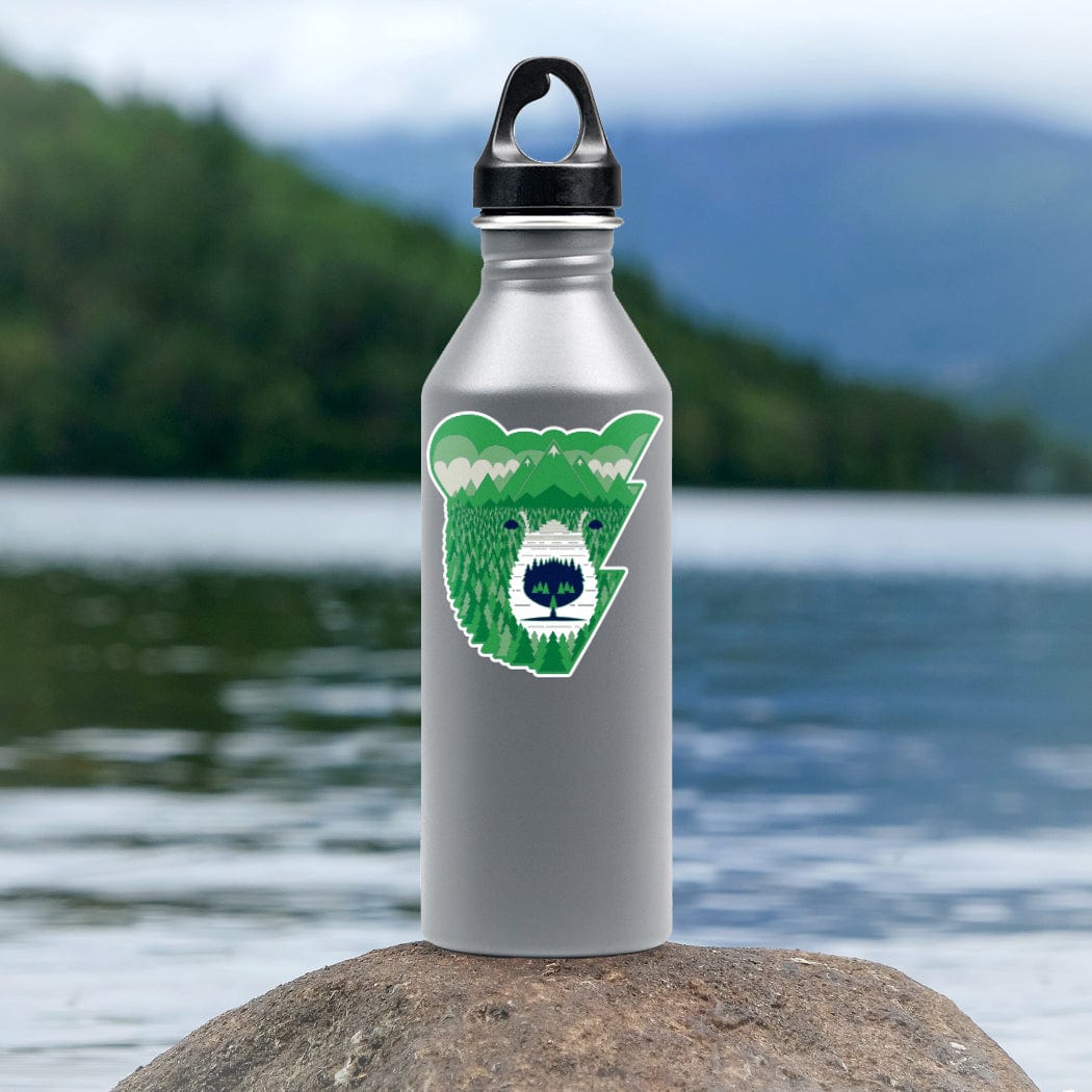 Mountain Bear Vinyl Sticker