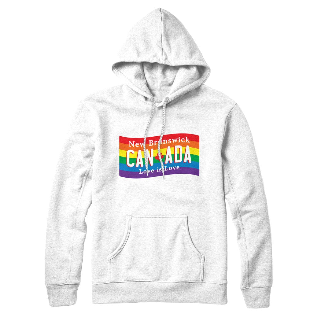 New Brunswick Love is Love Sweatshirt Hoodie
