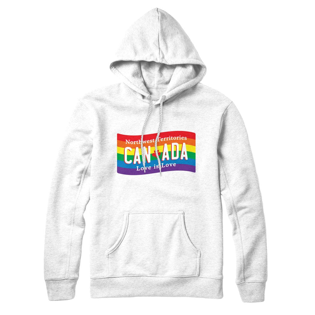 Northwest Territories Love is Love Sweatshirt Hoodie