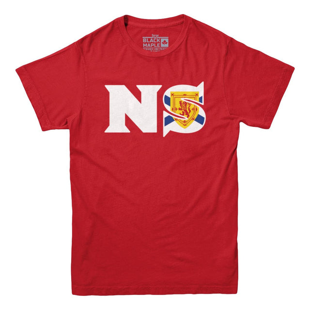 Nova Scotia NS Provincial Proud Unisex Red Tee
