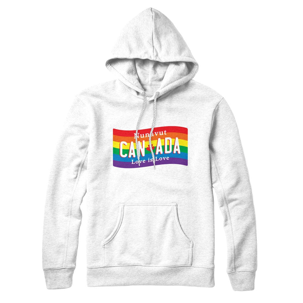 Nunavut Love is Love Sweatshirt Hoodie