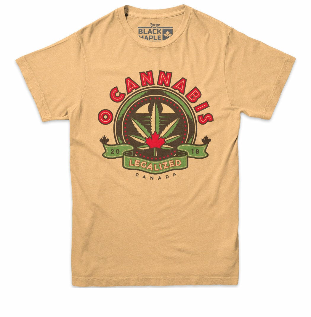 O Cannabis Legalized 2018 Mens Squash T-shirt