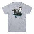 Ontario Common Loon Mens Tshirt Athletic Grey