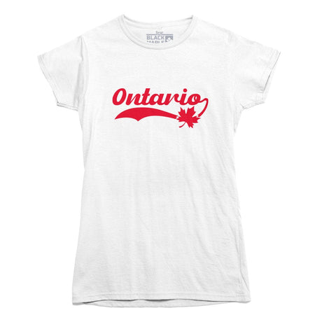 Ontario Retro Baseball Logo T-shirt