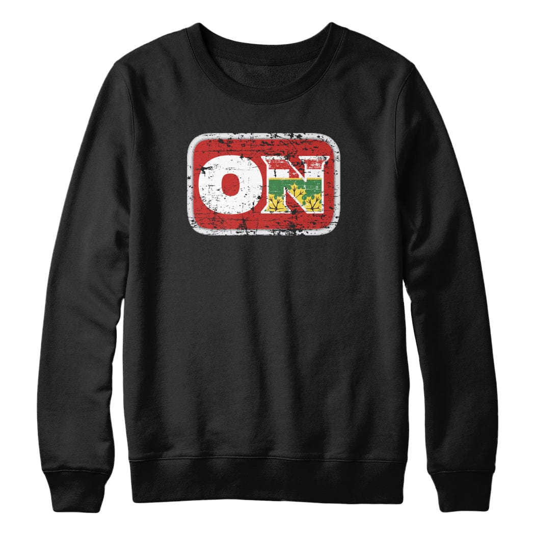 Ontario Crewneck Sweatshirt Black