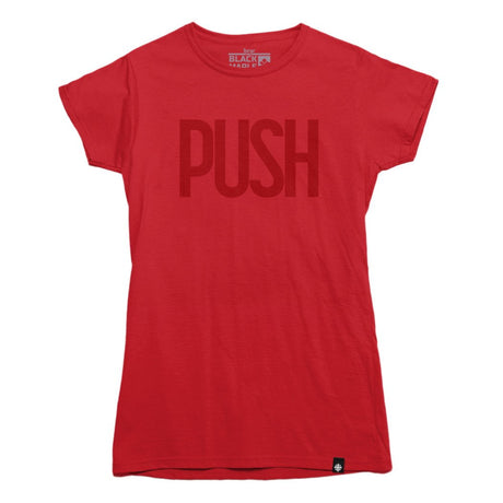 PUSH Tone on Tone Logo T-shirt