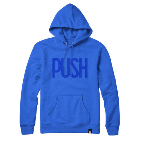 PUSH Tone on Tone Logo Sweatshirt and Hoody