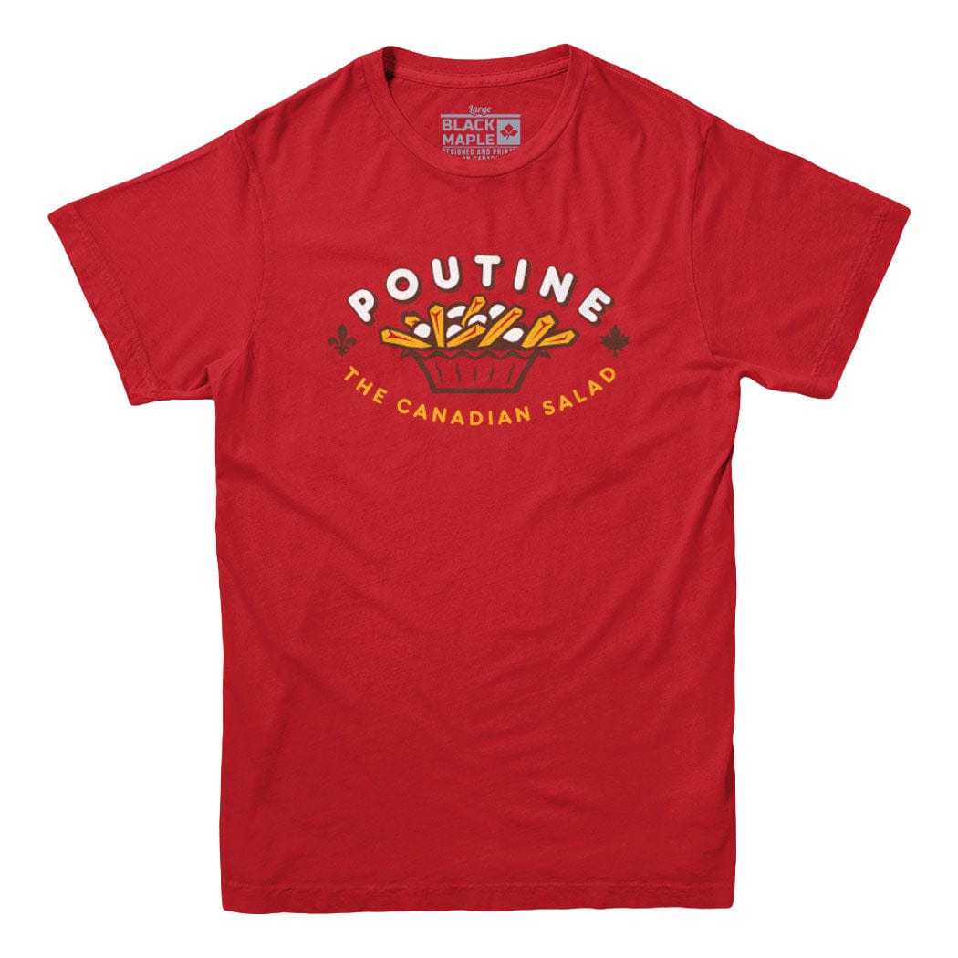 Poutine Canadian Salad T-shirt