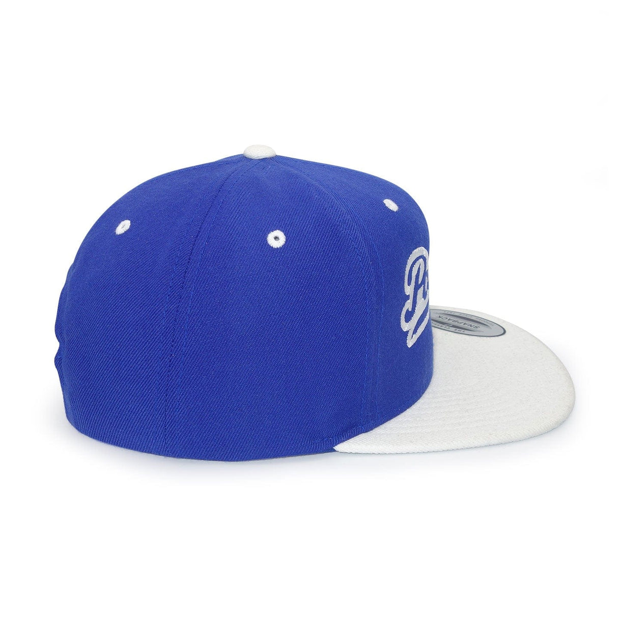 Poutine Baseball Logo Flat Brim Snapback Cap