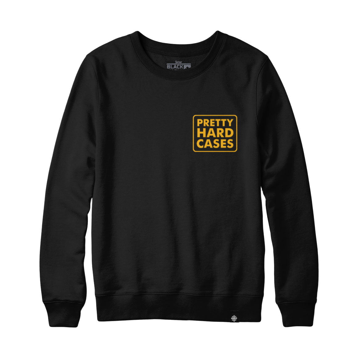 Pretty Hard Cases Stamp Logo Sweatshirt and Hoodie