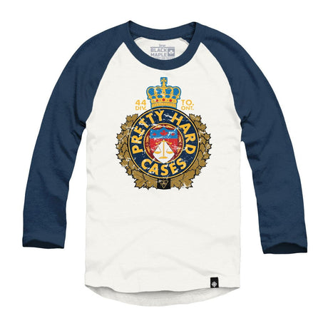 Pretty Hard Cases Distressed Badge Raglan