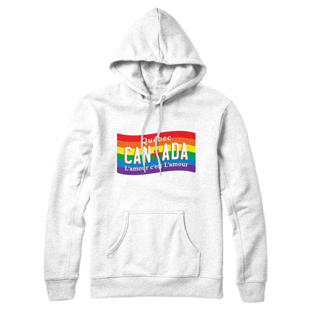 Quebec L'amour c'est L'amour Sweatshirt Hoodie