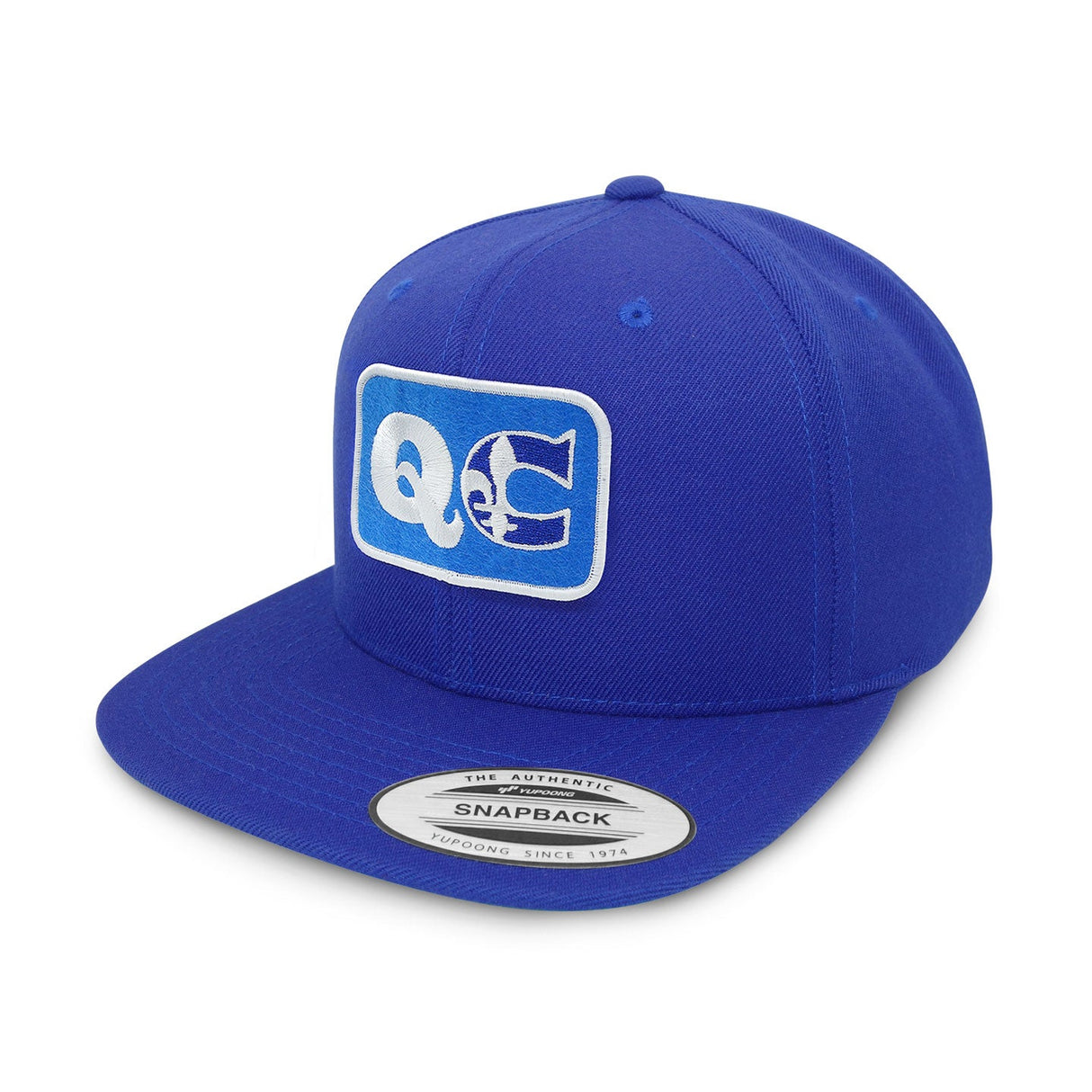 Quebec QC Province Proud Flat Brim Snapback Cap