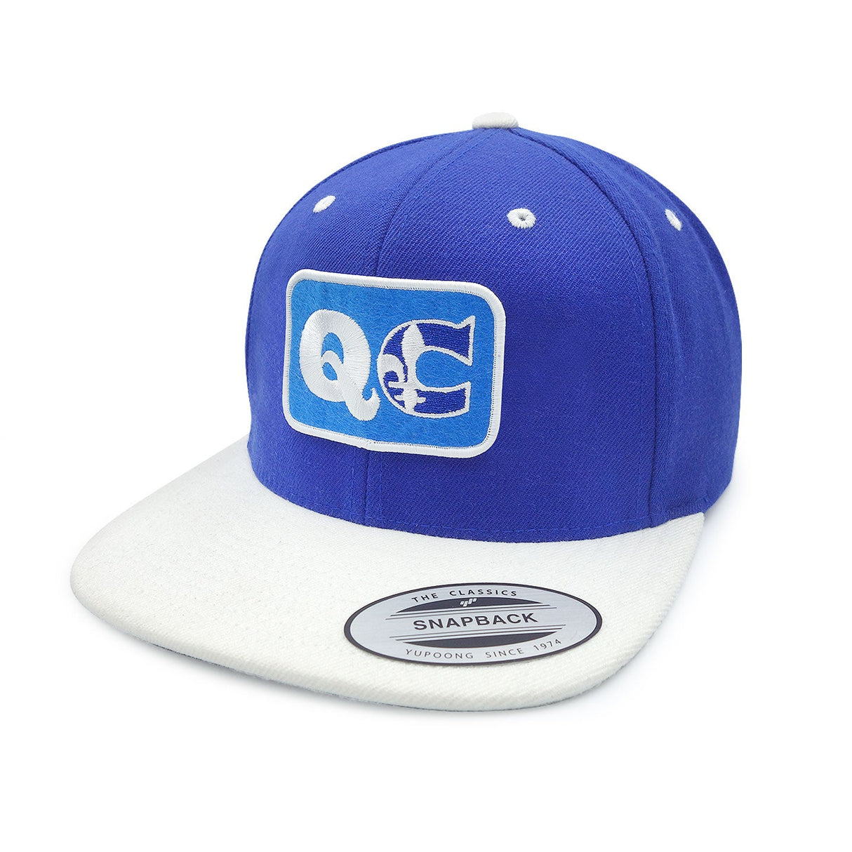 Quebec QC Province Proud Flat Brim Snapback Cap