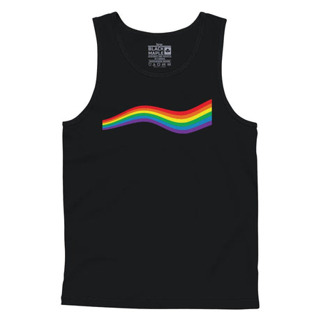 Rainbow Wave Pride Flag Tanktop