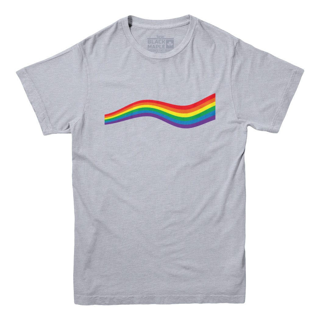 Rainbow Wave Pride Flag T-shirt