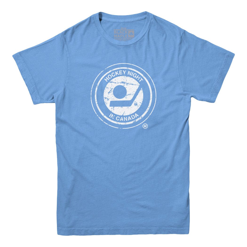 Retro Hockey Night In Canada Distressed Logo T-shirt