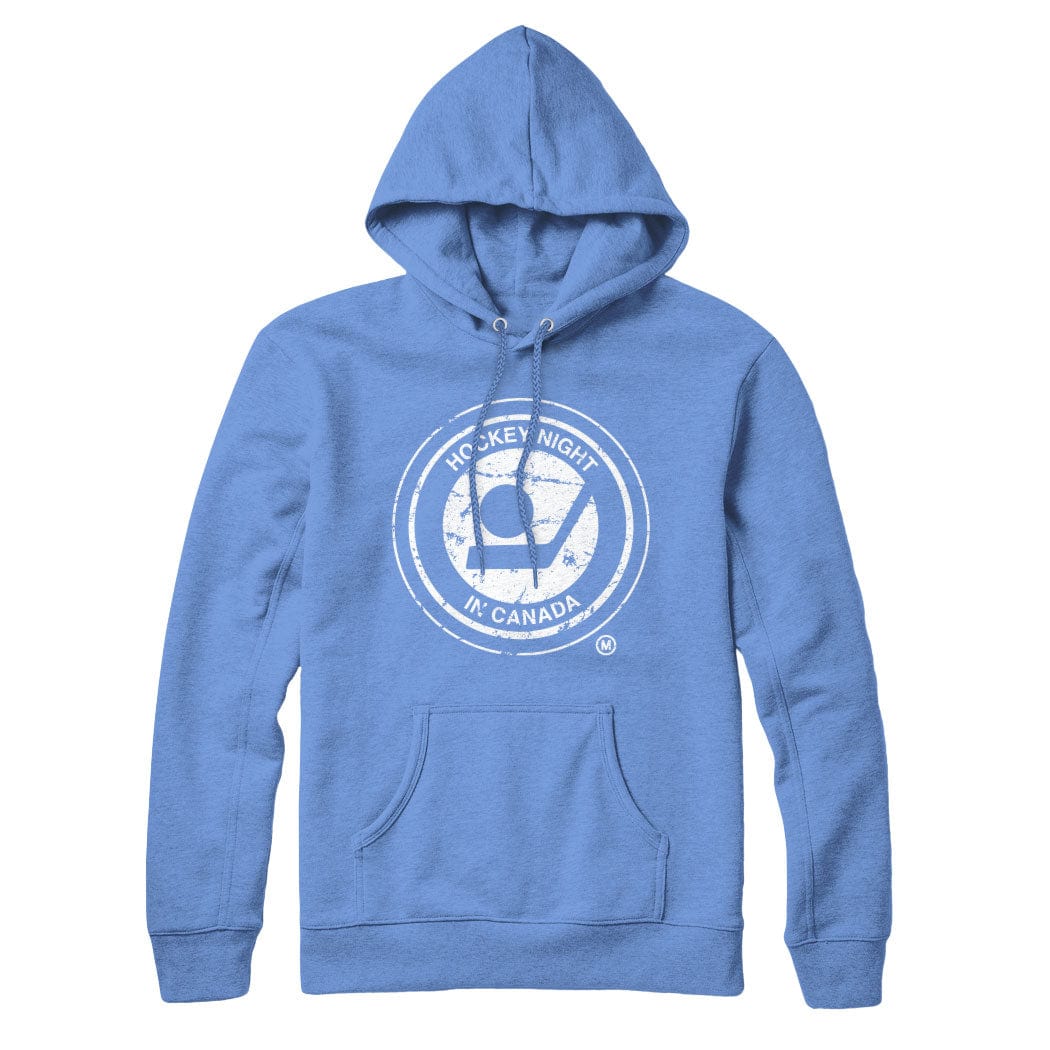 Retro Hockey Night In Canada Distressed Logo Sweatshirt or Hoodie