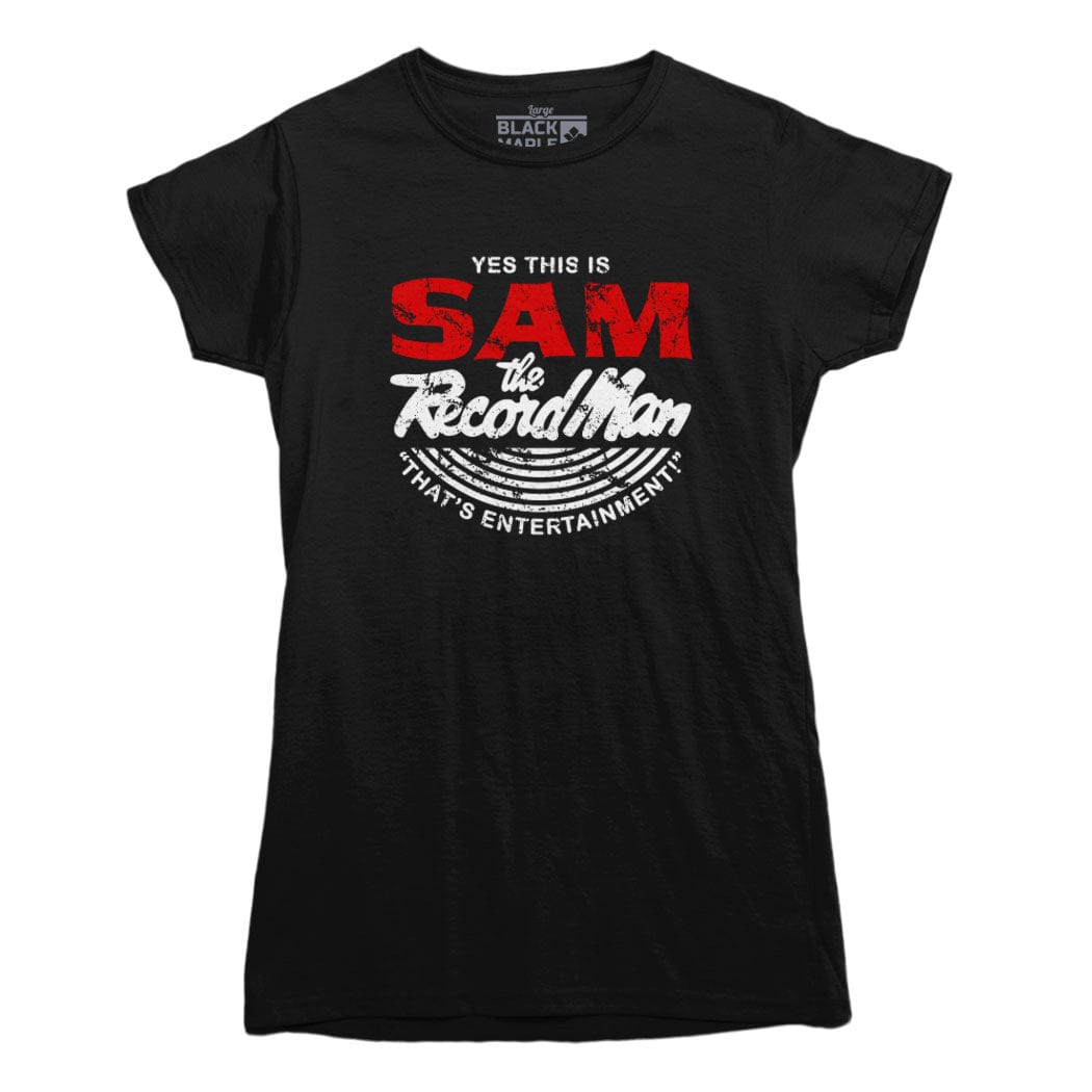 Sam the Record Man T-Shirt – Black Maple Trading Co.