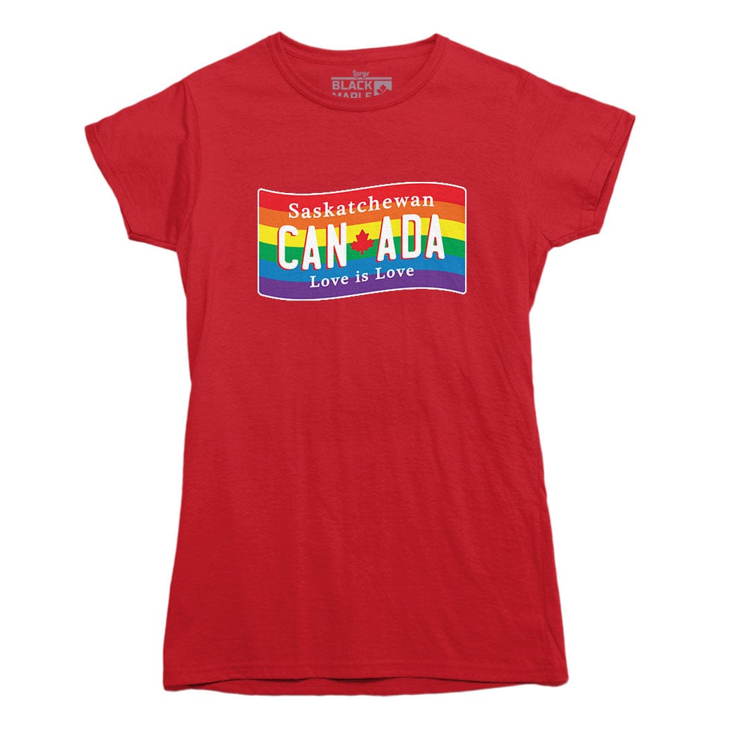 Saskatchewan Love is Love T-shirt