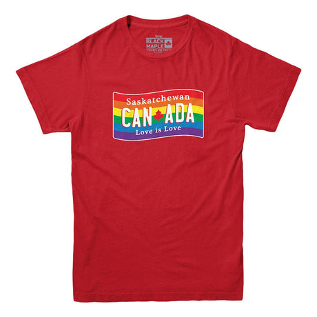 Saskatchewan Love is Love T-shirt