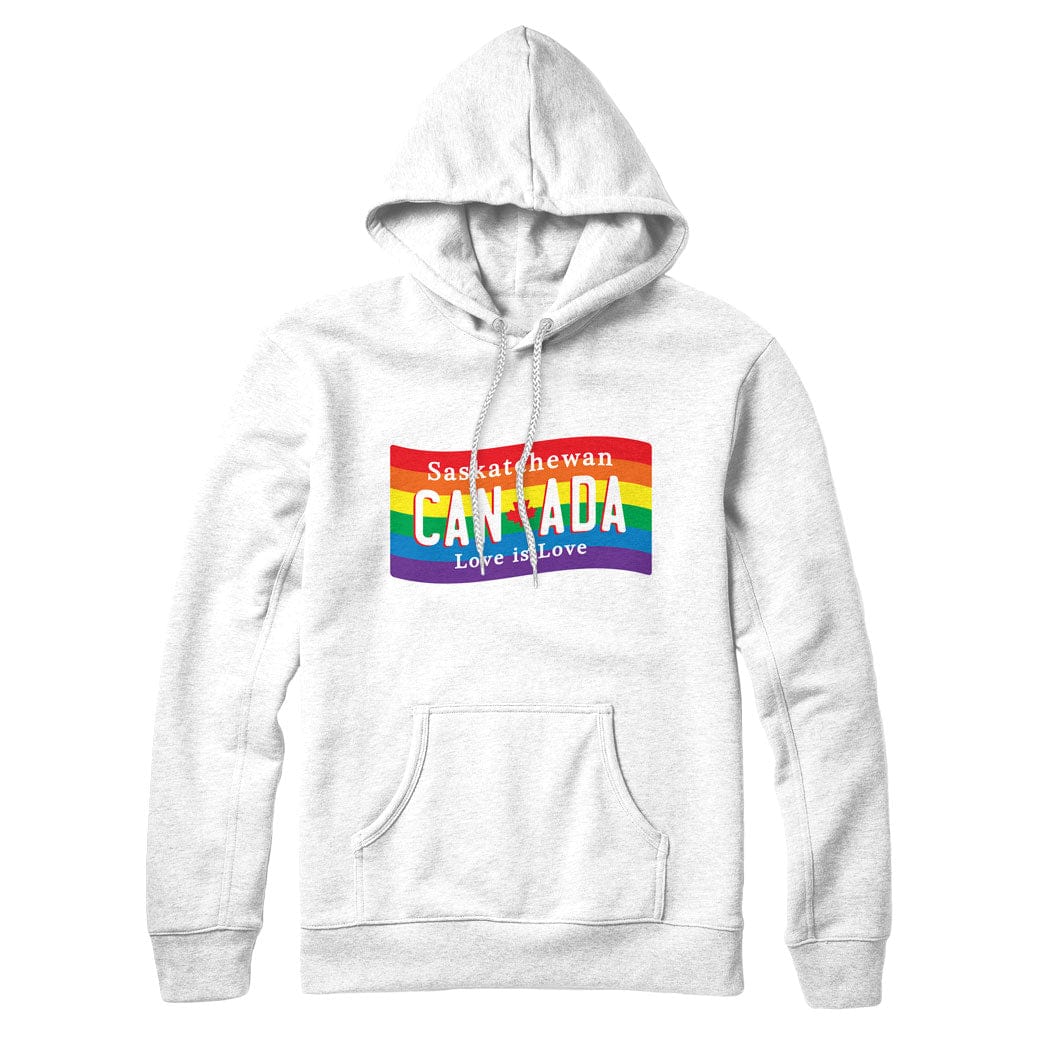 Saskatchewan Love is Love Sweatshirt Hoodie