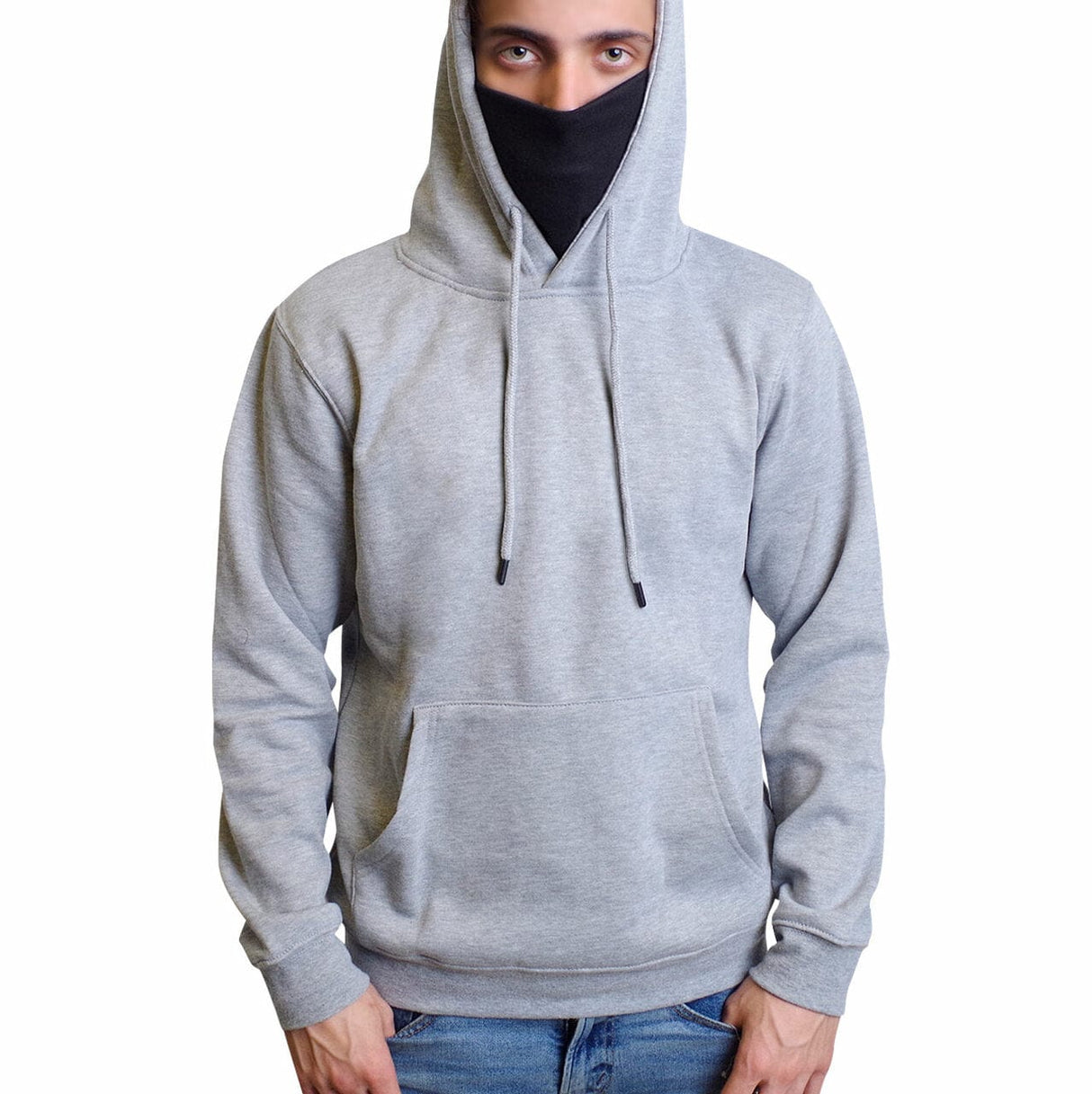 SOE Hoodie with mask light grey