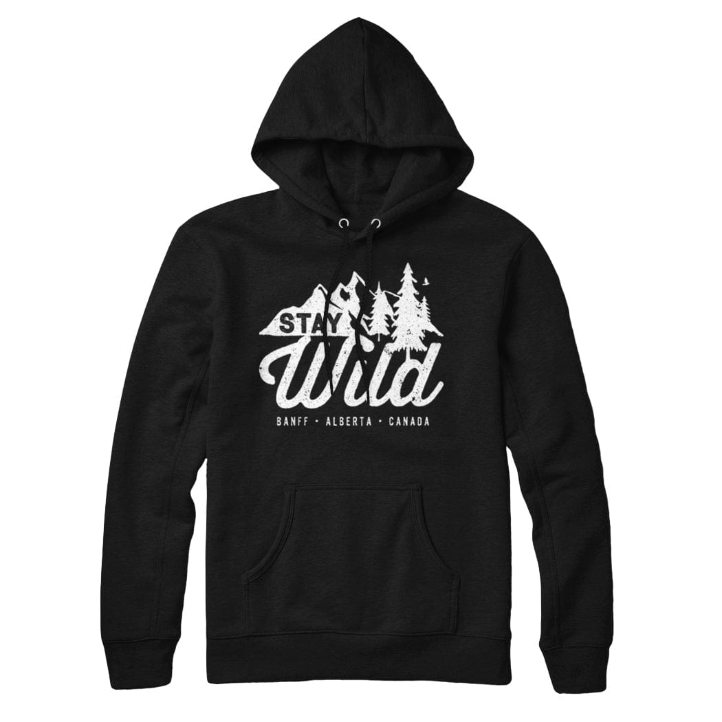 Banff Stay Wild Black Hoody