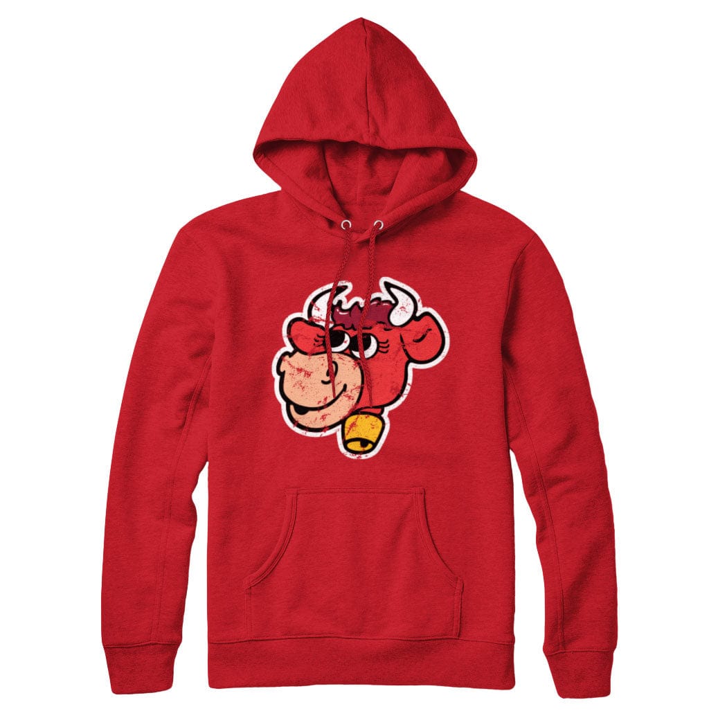 Strawberry Milk Cow Sweatshirt and Hoodie