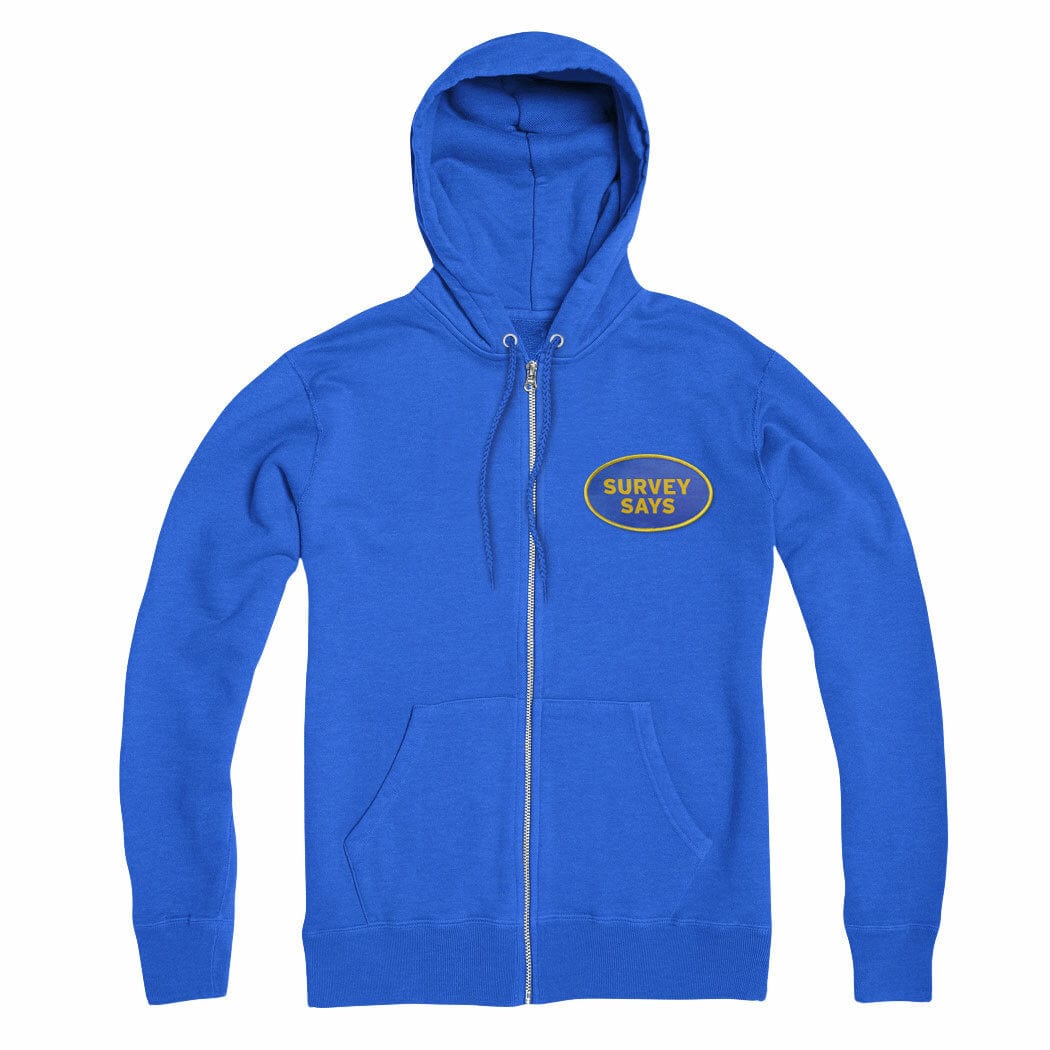 Survey Says Patch Zip Hoodie