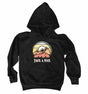 Take a Hike Kids Hoody Black