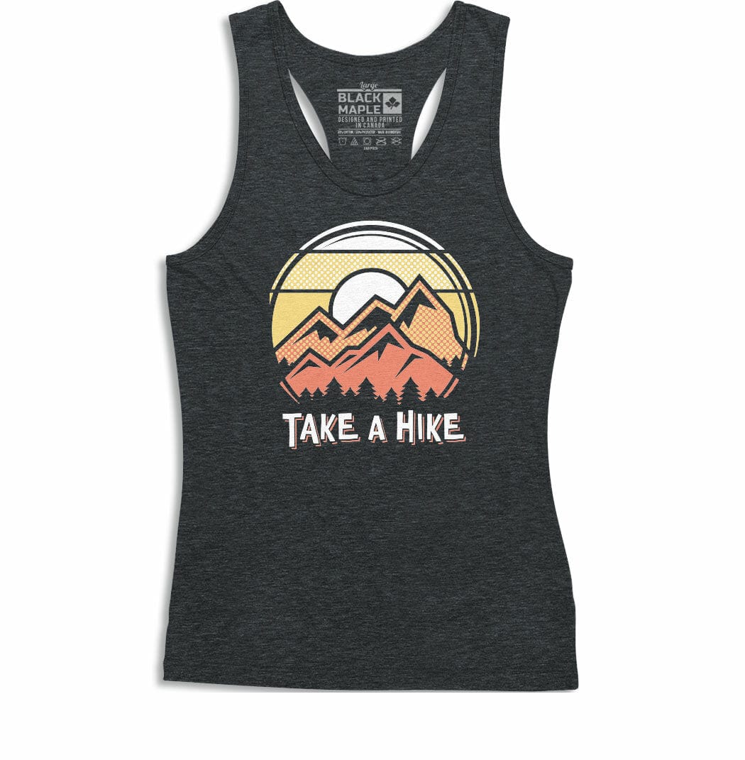 Take a Hike Ladies BlackTank Top