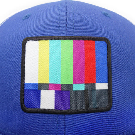 Technical Difficulties Royal Blue and White Trucker Cap