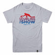 That Curling Show Colourful Leader Men's Sports Grey T-shirt