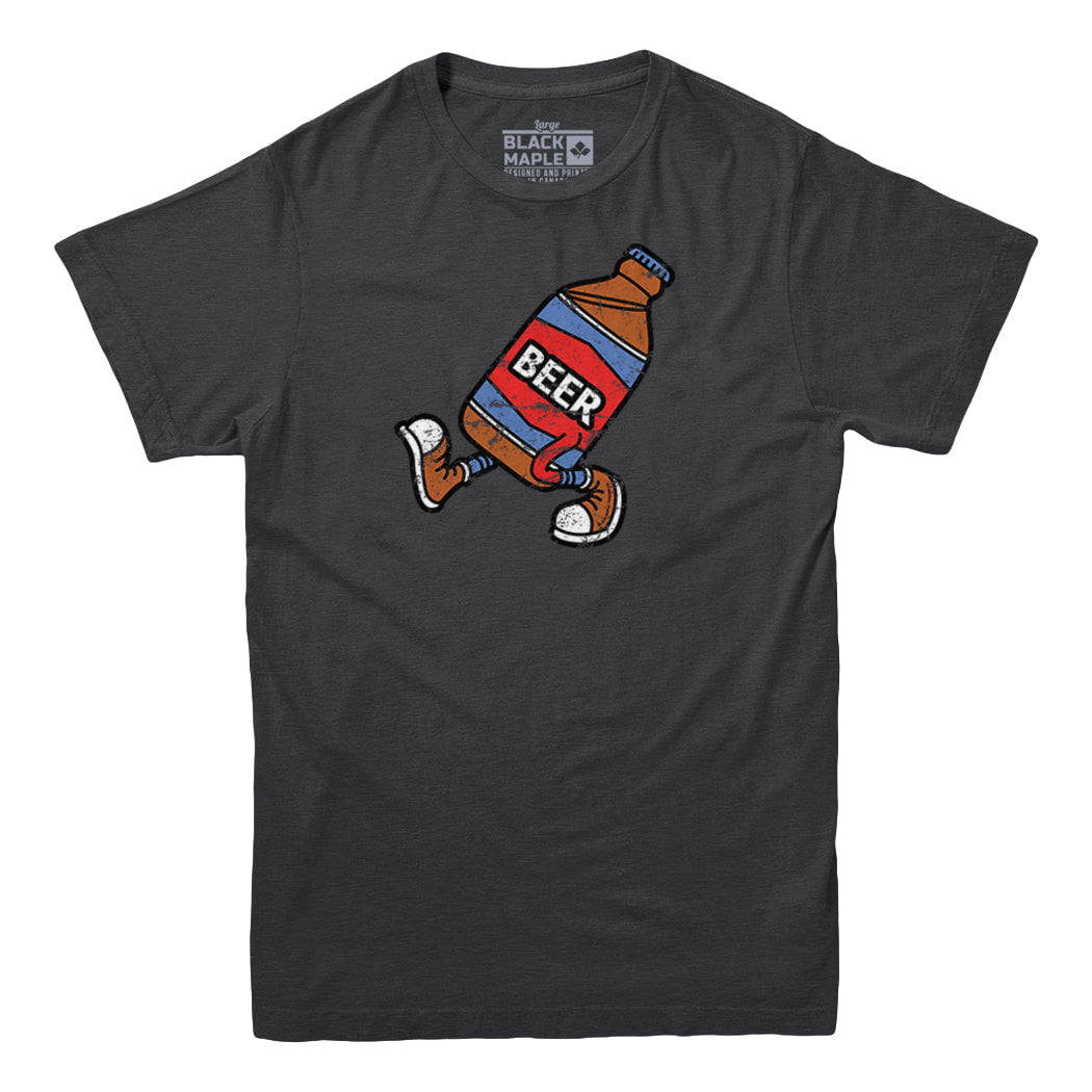 The Best Beer Stubby Bottle T-Shirt