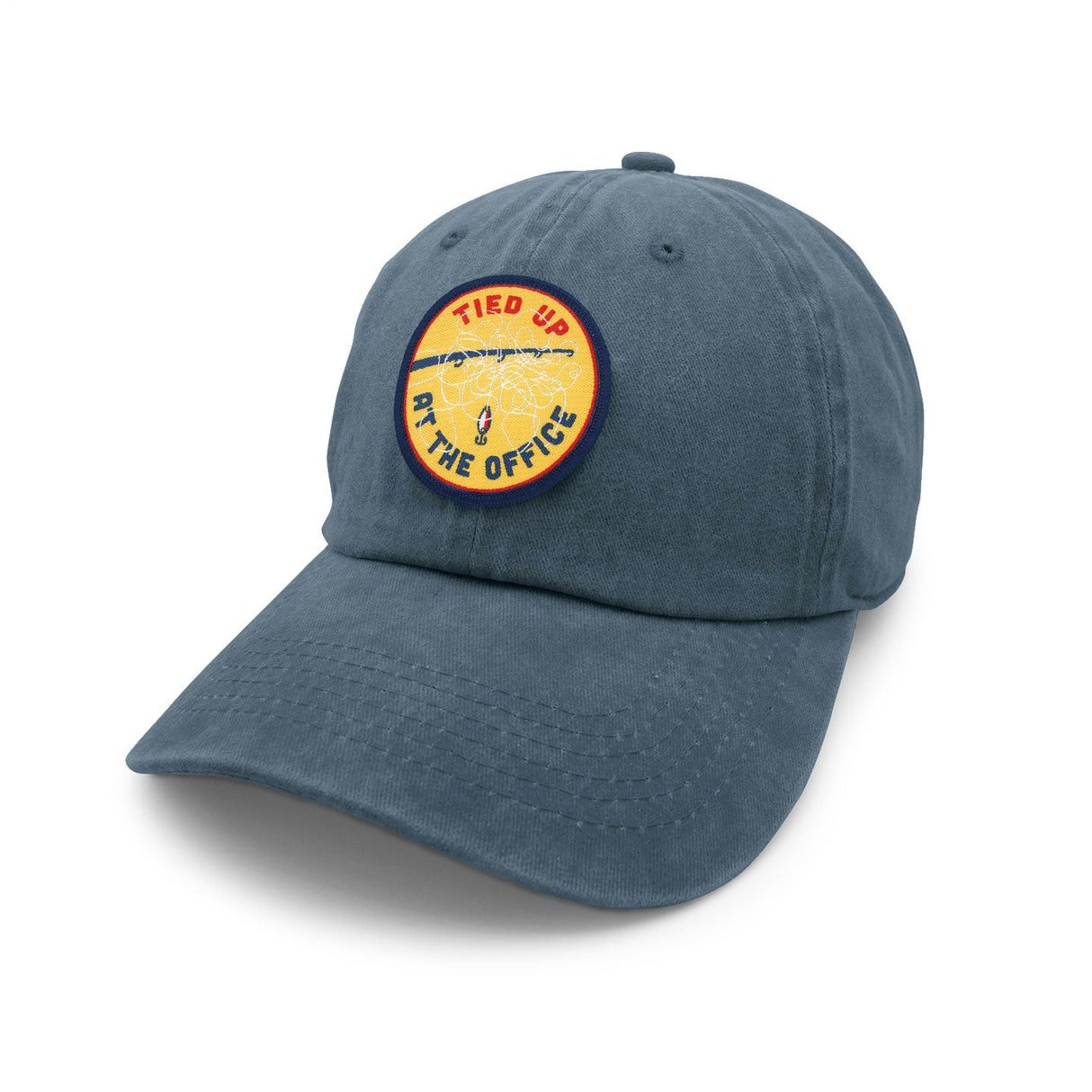 Tied Up at The Office Pigment Dyed Dad Cap