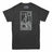 Toronto Stained Glass Light Print Mens T-shirt Charcoal Heather