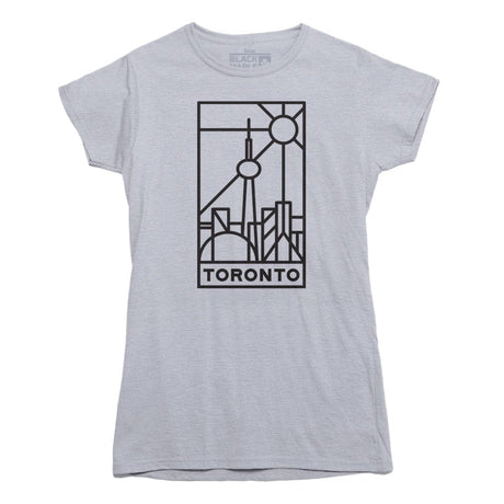 Toronto Stained Glass Dark Print T-shirt