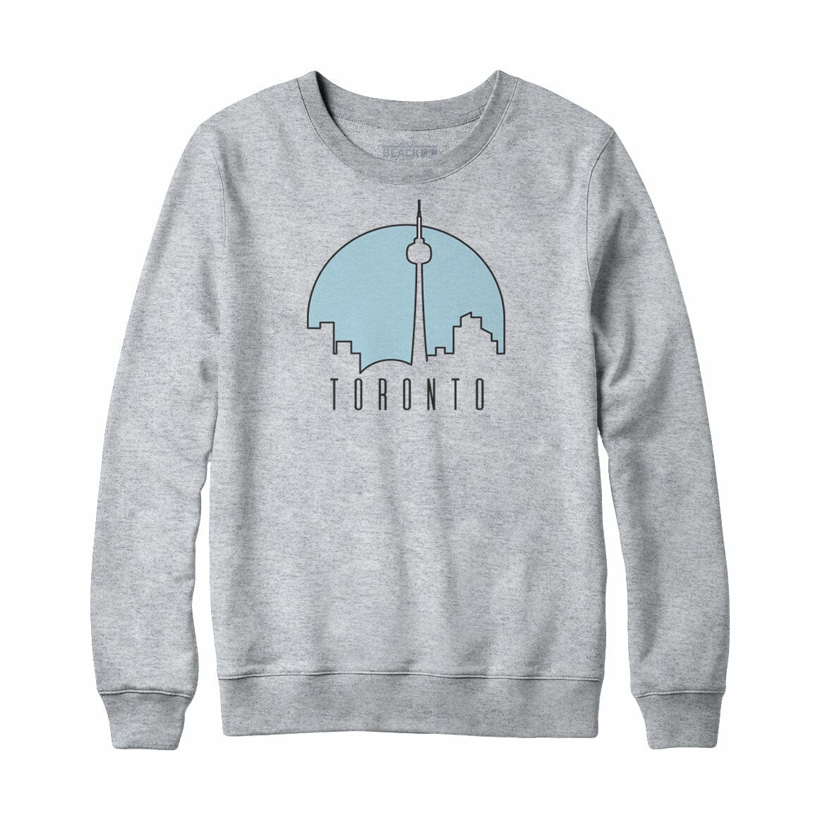 Toronto Sunny Skyline Crewneck Sweatshirt Athletic Heather