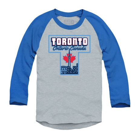 Toronto Ontario T Raglan Baseball Shirt