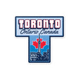 Toronto Ontario T Vinyl Sticker