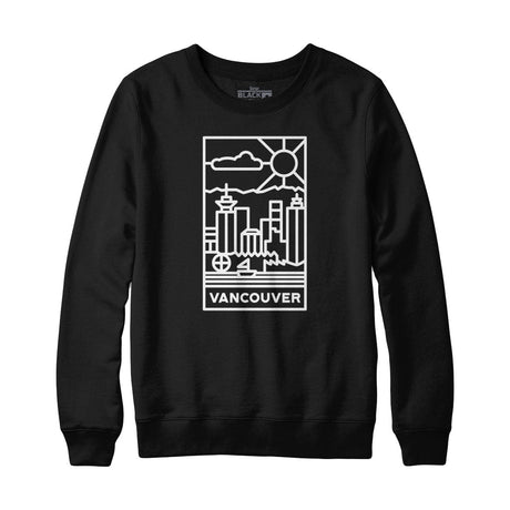 Vancouver Stained Glass Light Logo Sweatshirt Hoodie