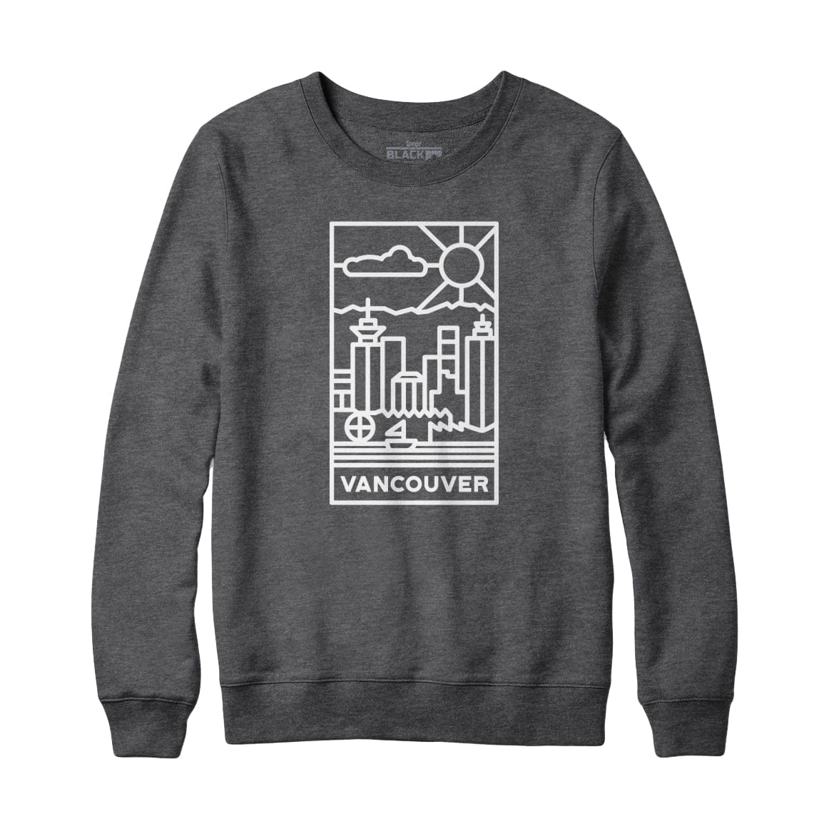 Vancouver Stained Glass Light Logo Sweatshirt Hoodie