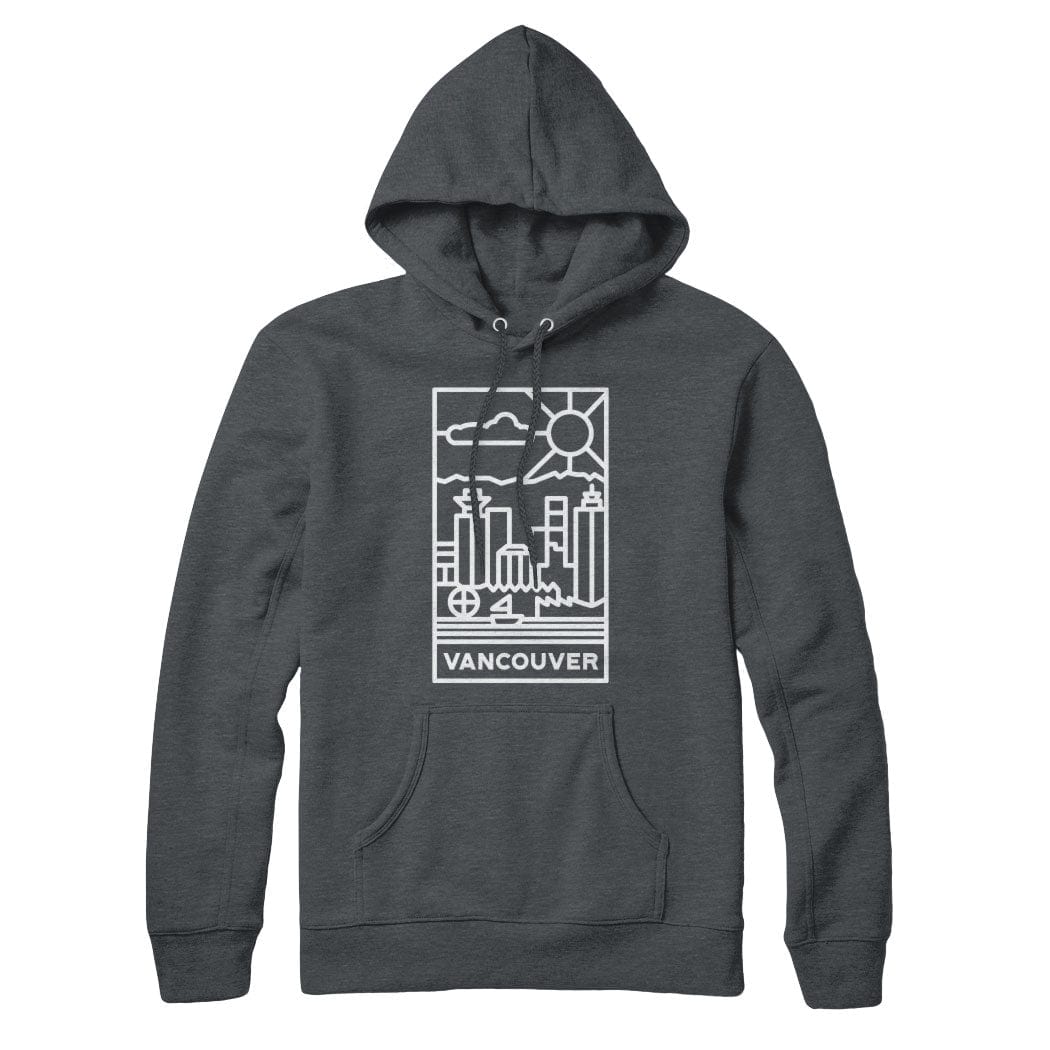 Vancouver Stained Glass Light Logo Sweatshirt Hoodie