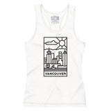 Vancouver Stained Glass Dark Logo Tank Top