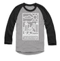Vancouver Stained Glass Raglan Baseball Shirt