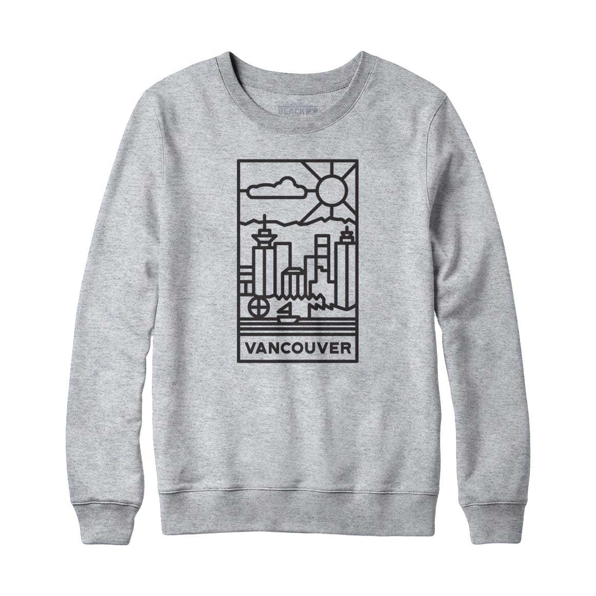 Vancouver Stained Glass Dark Logo Sweatshirt Hoodie