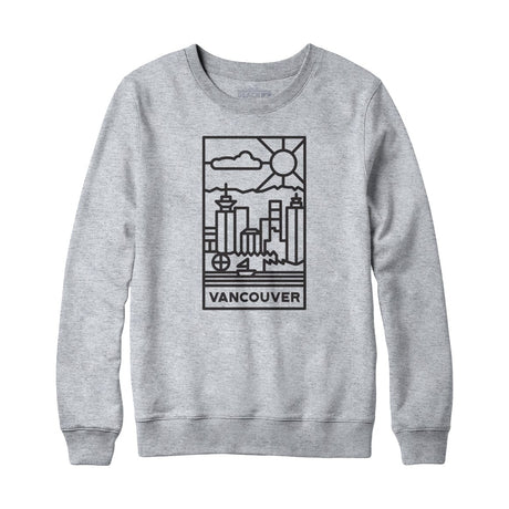 Vancouver Stained Glass Dark Logo Sweatshirt Hoodie