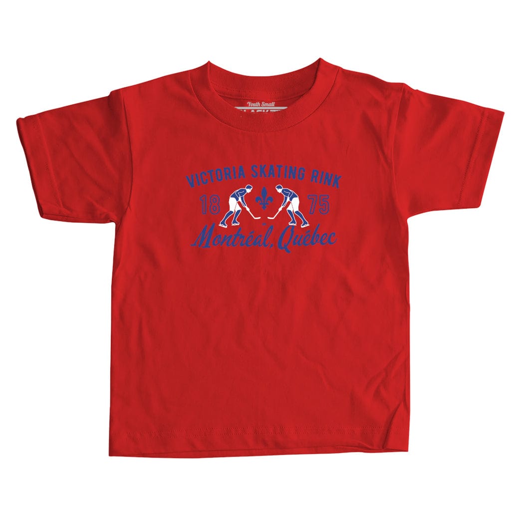 Victoria Skating Rink Kids Tshirt