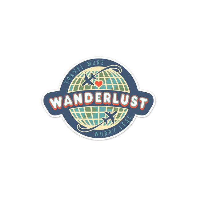 Wanderlust Vinyl Sticker
